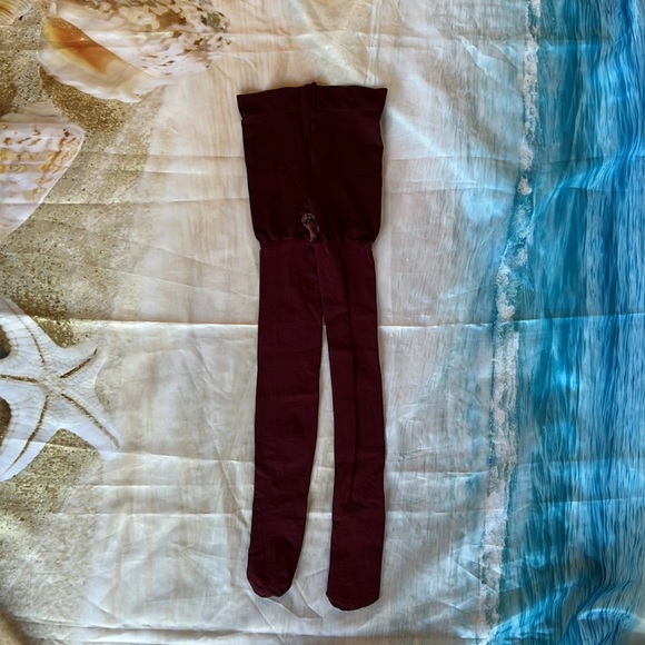 HANES Wine Color Silk Reflections Panty Hose SIZE AB - Picture 5 of 8